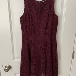 Maroon Dress